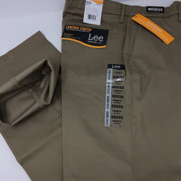 lee carefree stretch mens pants